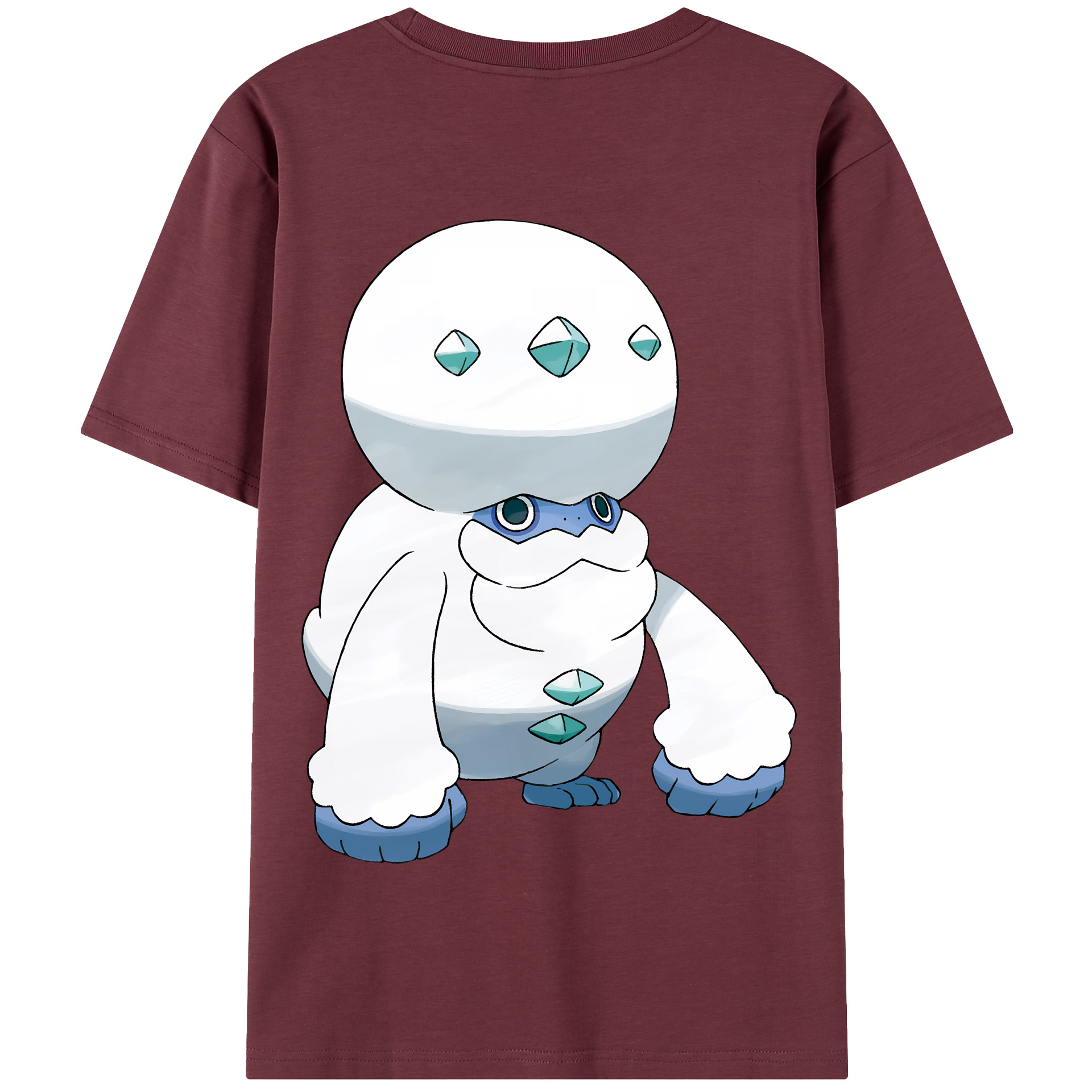 （画像用） ポケットモンスター Pokémon 綿100％半袖Tシャツ（背面プリント）